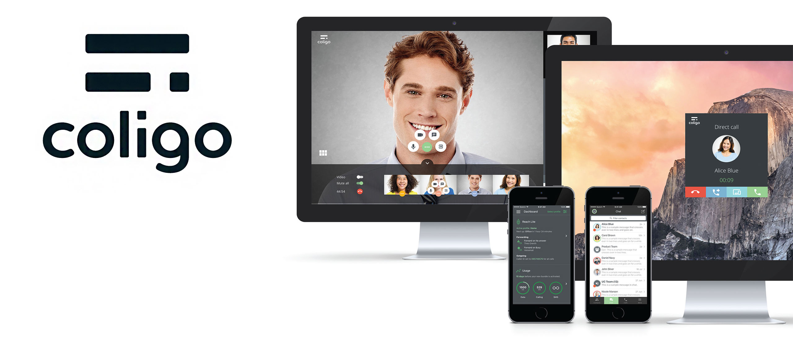 Coligo – Die smarte Lösung für nahtlose Kommunikation und Zusammenarbeit Coligo – Kommunikation und Zusammenarbeit